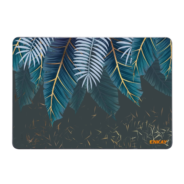 For MacBook Air 13.3 inch A2179 / A2337 ENKAY Hat-Prince Natural Series Laotop Protective Crystal Case(Palm Leaf) - MacBook Air Cases by ENKAY | Online Shopping South Africa | PMC TechLife | Buy Now Pay Later Mobicred