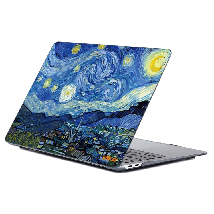ENKAY Hat-Prince Natural Series Laotop Protective Crystal Case for MacBook Pro 16 inch A2141(Starry Night) - free shipping - PMC TechLife - Order now!