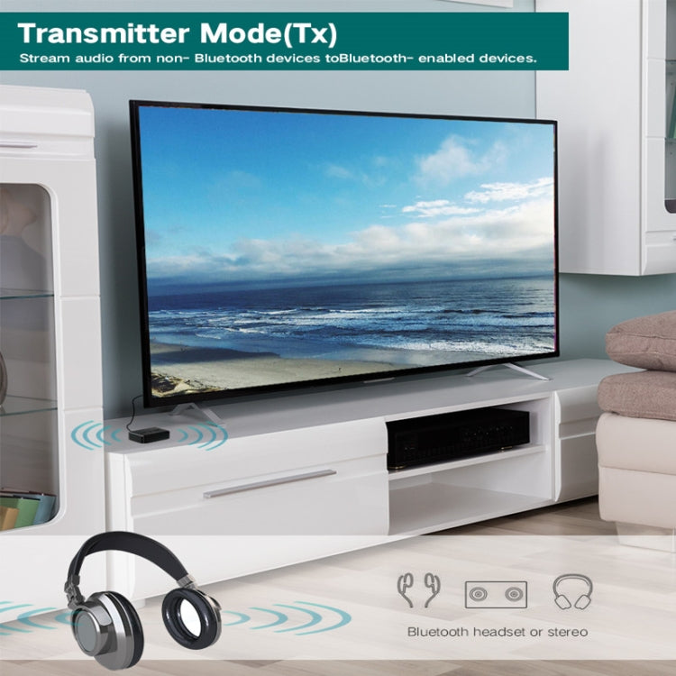 RT01 2-in-1 Bluetooth Receiver & Transmitter Car Hands-free - Audio Receiver Transmitter by PMC TechLife | Online Shopping South Africa | PMC TechLife