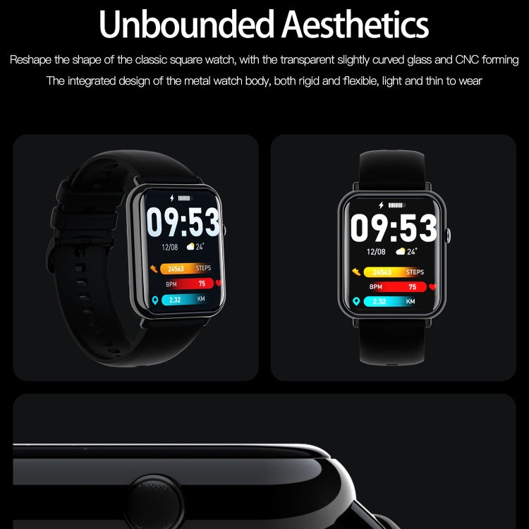 Q19 Pro IP67 Waterproof 1.69 inch Smartwatch(Gold+Pink) - Smart Watches by PMC TechLife | Online Shopping South Africa | PMC TechLife | Buy Now Pay Later Mobicred