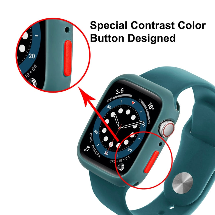ENKAY  TPU Case  + Full Coverage PET Screen Protector For Apple Watch Series 8 / 7 45mm(Black) - free shipping - PMC TechLife - Order now!