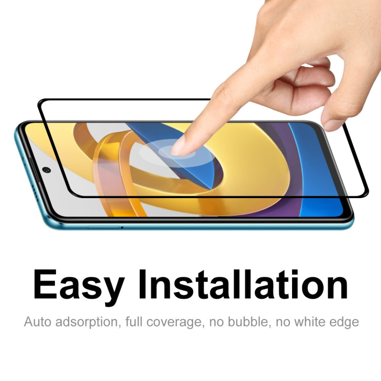 10 PCS For Xiaomi Poco M4 Pro 5G ENKAY 0.26mm 9H Tempered Glass Full Film -  by ENKAY | Online Shopping South Africa | PMC TechLife | Buy Now Pay Later Mobicred