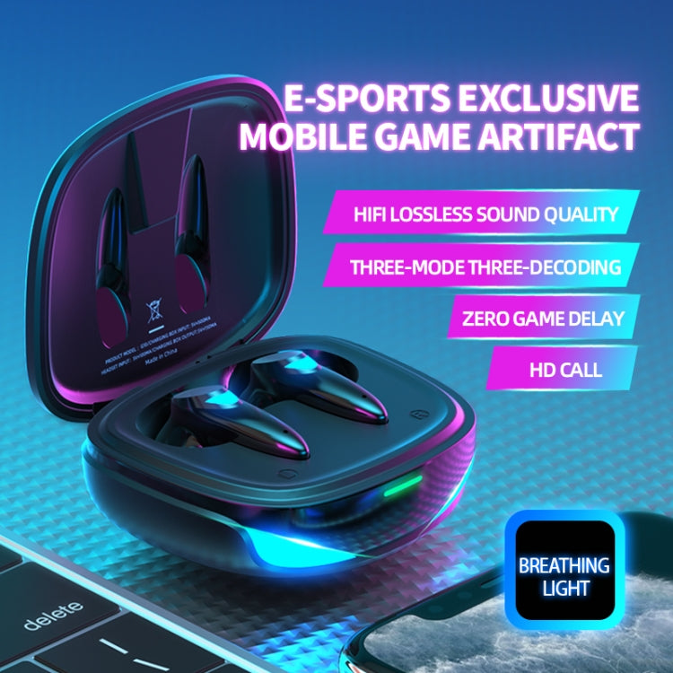 G10 TWS 5.2 Binaural True Stereo Touch Game Bluetooth Earphone(Black) - TWS Earphone by PMC TechLife | Online Shopping South Africa | PMC TechLife