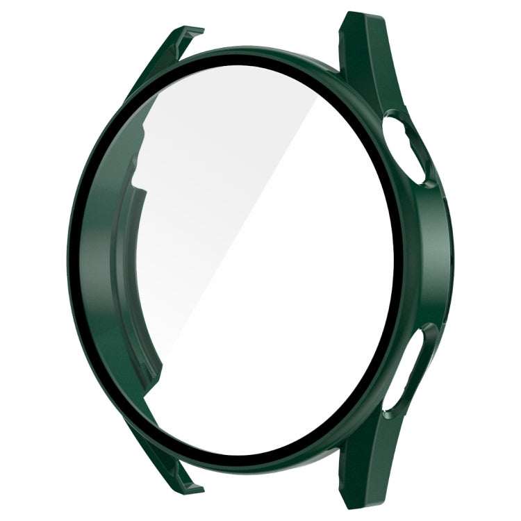 For Huawei Watch GT 3 46mm ENKAY Matte PC Frame + Tempered Glass Protector Case(Dark Green) - free shipping - PMC TechLife - Order now!
