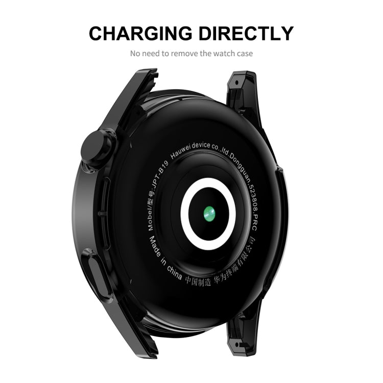 For Huawei Watch GT 3 46mm ENKAY Matte PC Frame + Tempered Glass Protector Case(Dark Green) - free shipping - PMC TechLife - Order now!