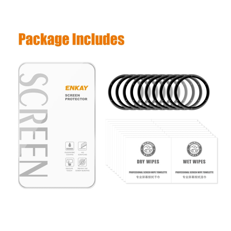 10 PCS Compatible with Garmin Venu 2 Plus ENKAY Hat-Prince 3D Full Coverage Soft PC Edge + PMMA HD Protector Film - free shipping - PMC TechLife - Order now!