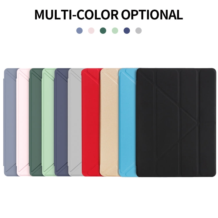 Multi-folding TPU Back Flip Leather Smart Tablet Case for iPad Pro 12.9 inch 2015 / 2017(Black) - free shipping - PMC TechLife - Order now!