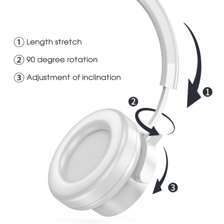 A53 TWS HIFI Stereo Wireless Bluetooth Gaming Headset with Mic(White) - Headset & Headphone by PMC TechLife | Online Shopping South Africa | PMC TechLife