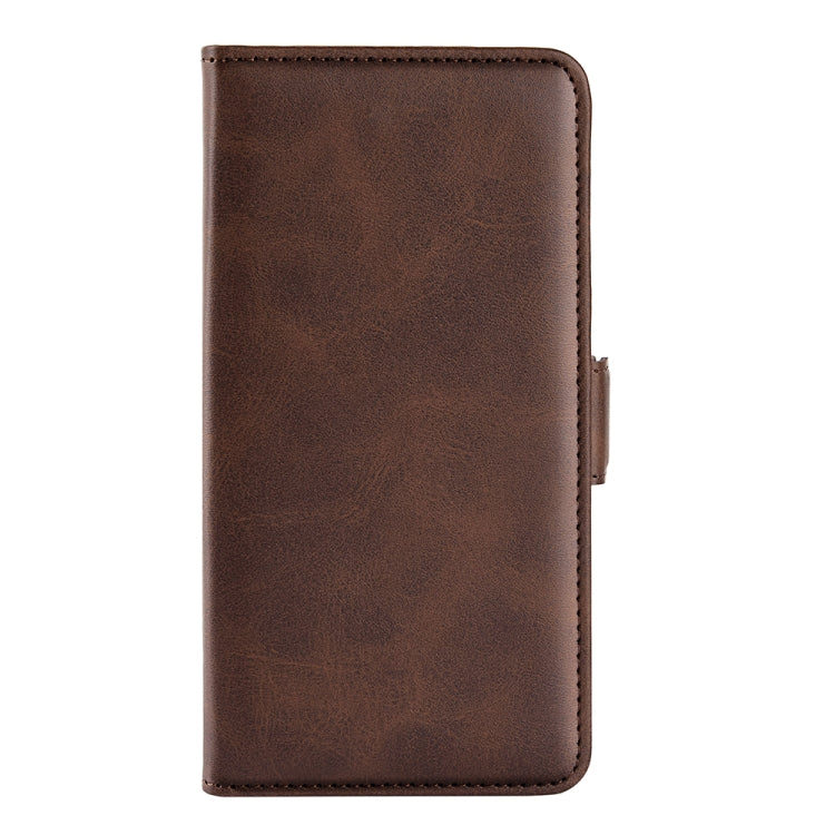 For vivo Y76 5G / Y76S 5G / Y74S Dual-side Magnetic Buckle Leather Case(Brown) - vivo Cases by PMC TechLife | Online Shopping South Africa | PMC TechLife | Buy Now Pay Later Mobicred