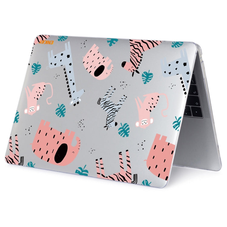For MacBook Air 13.3 inch A1932 / A2179 / A2337 ENKAY Animal Series Pattern Laotop Protective Crystal Case(Animals No.2) - MacBook Air Cases by ENKAY | Online Shopping South Africa | PMC TechLife