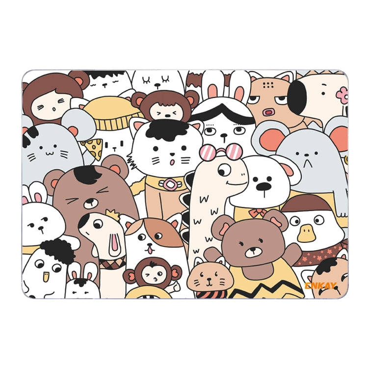 ENKAY Animal Series Pattern Laotop Protective Crystal Case For MacBook Pro 15.4 inch A1707 / A1990(Animals No.1) - free shipping - PMC TechLife - Order now!