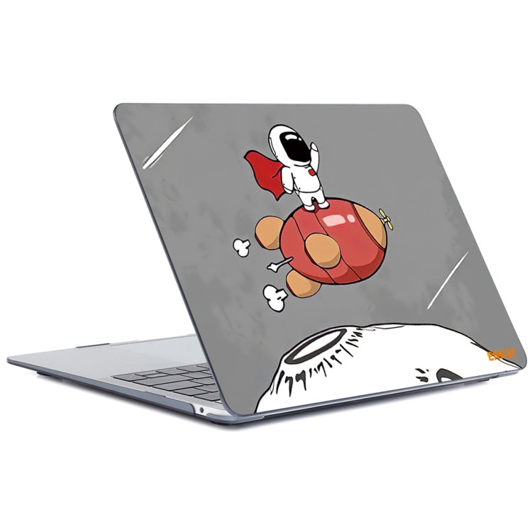 For MacBook Air 13.3 inch A1932 / A2179 / A2337 ENKAY Star Series Pattern Laotop Protective Crystal Case(Rocket Astronaut) - MacBook Air Cases by ENKAY | Online Shopping South Africa | PMC TechLife | Buy Now Pay Later Mobicred