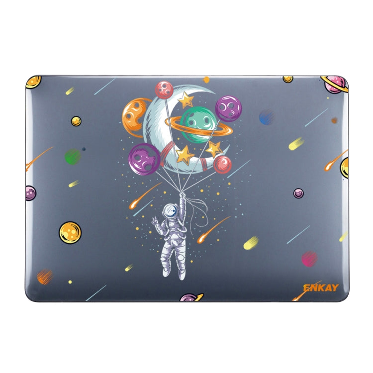 ENKAY Star Series Pattern Laotop Protective Crystal Case For MacBook Pro 13.3 inch A2251 / A2289 / A2338 2020(Balloon Astronaut) - MacBook Pro Cases by ENKAY | Online Shopping South Africa | PMC TechLife