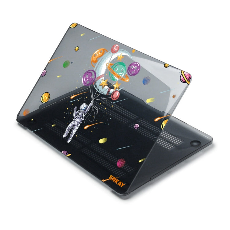 ENKAY Star Series Pattern Laotop Protective Crystal Case For MacBook Pro 13.3 inch A2251 / A2289 / A2338 2020(Balloon Astronaut) - MacBook Pro Cases by ENKAY | Online Shopping South Africa | PMC TechLife