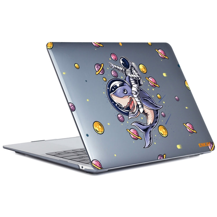 ENKAY Star Series Pattern Laotop Protective Crystal Case For MacBook Pro 13.3 inch A2251 / A2289 / A2338 2020(Shark Astronaut) - MacBook Pro Cases by ENKAY | Online Shopping South Africa | PMC TechLife | Buy Now Pay Later Mobicred