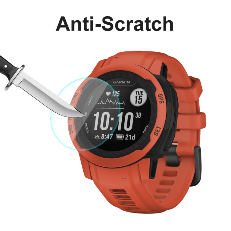 5 PCS ENKAY 0.2mm 9H Tempered Glass Screen Protector Watch Film Compatible with Garmin Instinct 2S - free shipping - PMC TechLife - Order now!