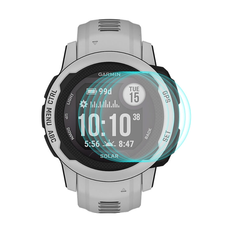 5 PCS ENKAY 0.2mm 9H Tempered Glass Screen Protector Watch Film Compatible with Garmin Instinct 2 - free shipping - PMC TechLife - Order now!