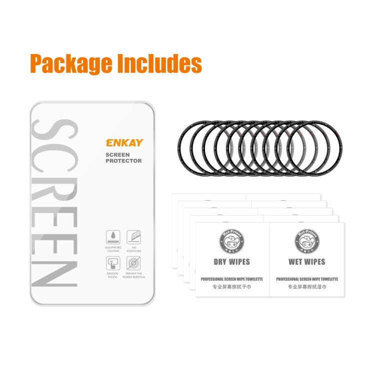 10 PCS ENKAY 3D Full Coverage Soft PC Edge + PMMA HD Screen Protector Film Compatible with Garmin Fenix 7 - free shipping - PMC TechLife - Order now!