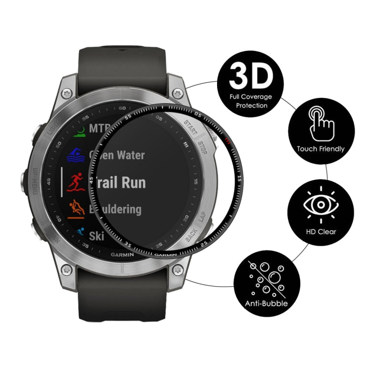 10 PCS ENKAY 3D Full Coverage Soft PC Edge + PMMA HD Screen Protector Film Compatible with Garmin Fenix 7 - free shipping - PMC TechLife - Order now!