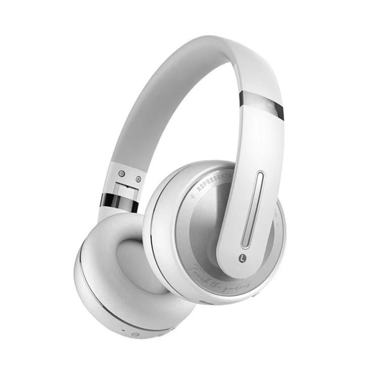 P6 Bluetooth 5.1 Wireless Stereo Headset with Microphone(White) - Headset & Headphone by PMC TechLife | Online Shopping South Africa | PMC TechLife