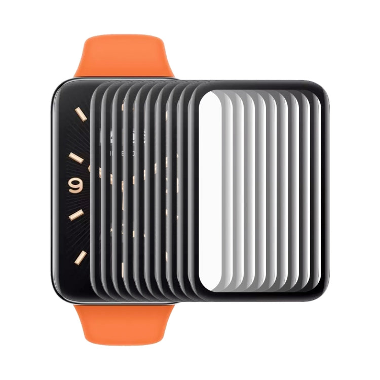 10 PCS For Xiaomi Band 7 Pro ENKAY 3D Full Coverage Soft PC Edge + PMMA HD Screen Protector Film - free shipping - PMC TechLife - Order now!