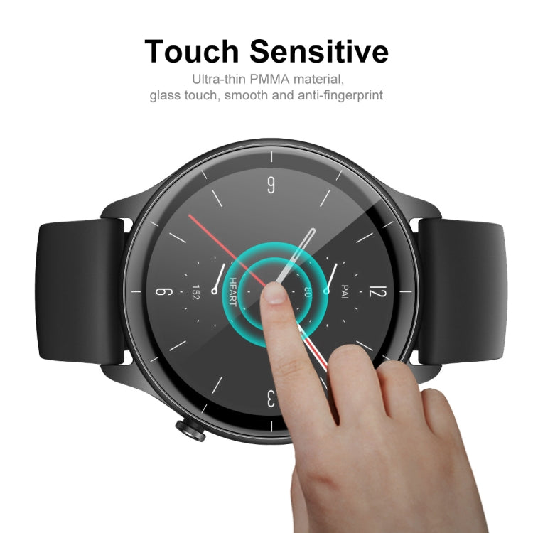 2 PCS ENKAY 3D Full Coverage Soft PC Edge + PMMA HD Screen Protector Film For Amazfit GTR 3 - Screen Protector by ENKAY | Online Shopping South Africa | PMC TechLife | Buy Now Pay Later Mobicred
