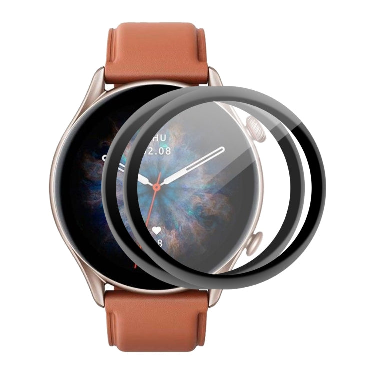 2 PCS ENKAY 3D Full Coverage Soft PC Edge + PMMA HD Screen Protector Film For Amazfit GTR 3 Pro - free shipping - PMC TechLife - Order now!