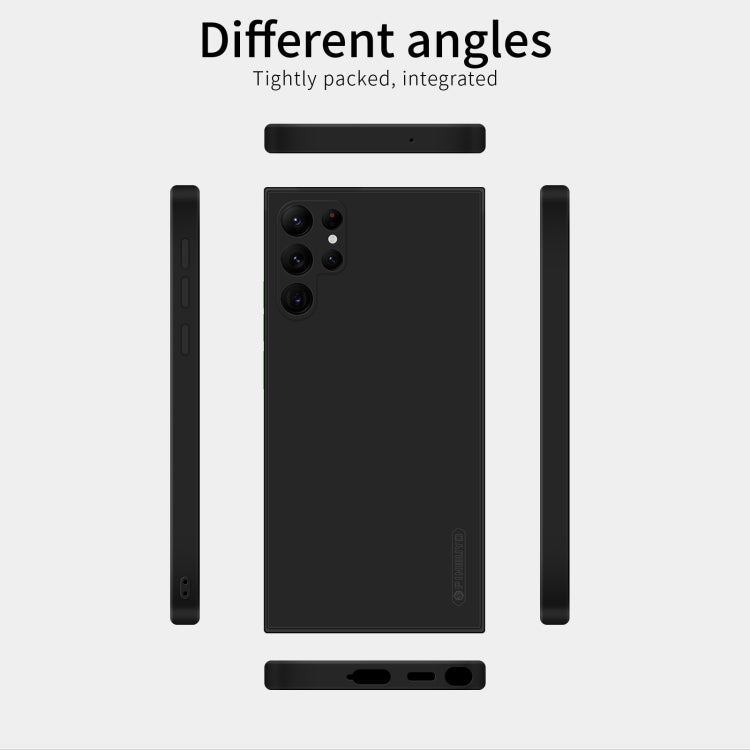 For Samsung Galaxy S22 Ultra 5G PINWUYO Sense Series Liquid Silicone TPU Phone Case(Black) - free shipping - PMC TechLife - Order now!