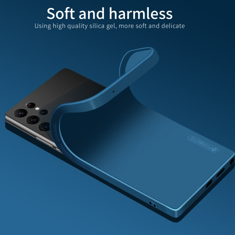For Samsung Galaxy S22 Ultra 5G PINWUYO Sense Series Liquid Silicone TPU Phone Case(Green) - Galaxy S22 Ultra 5G Cases by PINWUYO | Online Shopping South Africa | PMC TechLife