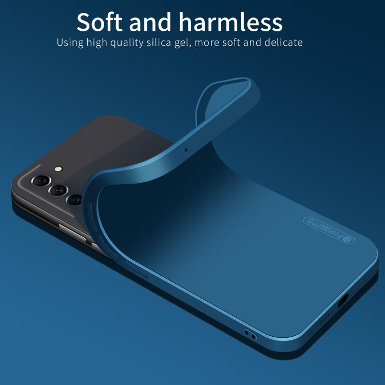 For Samsung Galaxy S21 FE 5G PINWUYO Sense Series Liquid Silicone TPU Phone Case(Blue) - free shipping - PMC TechLife - Order now!