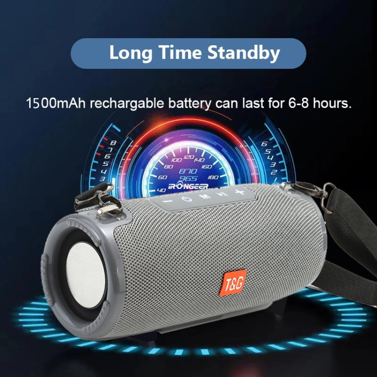 T&G TG324 High Power Waterproof Portable Bluetooth Speaker Support FM / TF Card(Red) - free shipping - PMC TechLife - Order now!