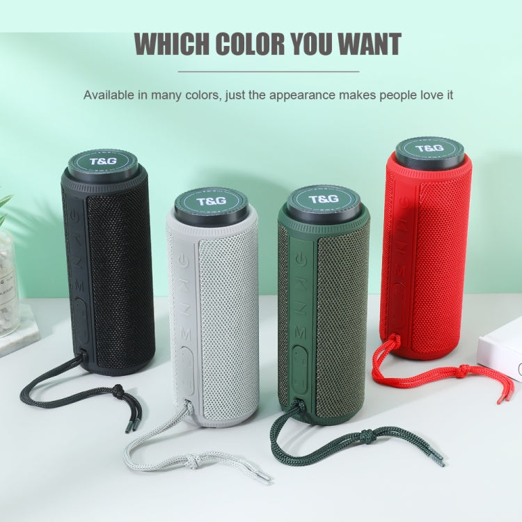 T&G TG332 10W HIFI Stereo Waterproof Portable Bluetooth Speaker(Gray) - Desktop Speaker by T&G | Online Shopping South Africa | PMC TechLife | Buy Now Pay Later Mobicred