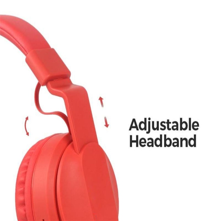 BOBo+ Adults & Kids Cute Bluetooth 5.0 Bass Noise Cancelling Headset with Mic(Pink) - Headset & Headphone by PMC TechLife | Online Shopping South Africa | PMC TechLife