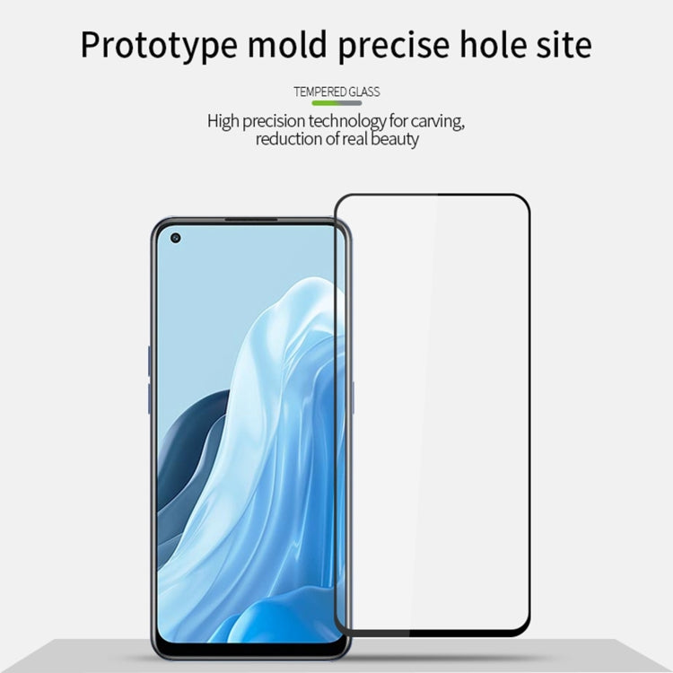 For OPPO Find X5 Lite / Reno7 5G PINWUYO 9H 2.5D Full Screen Tempered Glass Film(Black) - Others by PINWUYO | Online Shopping South Africa | PMC TechLife | Buy Now Pay Later Mobicred