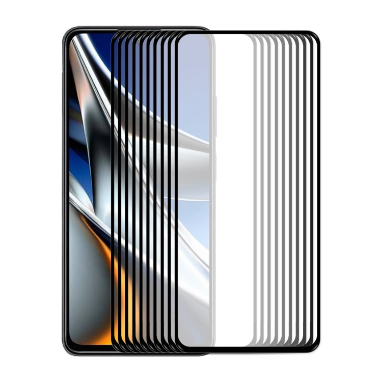 10 PCS For Xiaomi Poco X4 Pro 5G ENKAY Full Glue 0.26mm 9H 2.5D Tempered Glass Full Film -  by PMC TechLife | Online Shopping South Africa | PMC TechLife