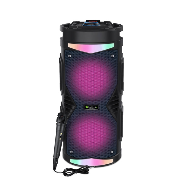 NewRixing NRG6601A Outdoor Portable Karaoke Wireless Speaker 20W Audio Amplifier With Mic(C) - free shipping - PMC TechLife - Order now!