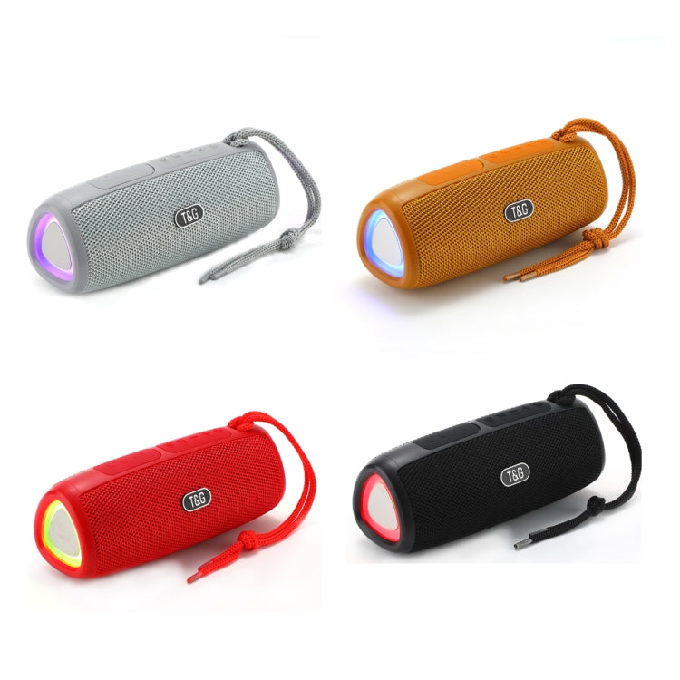 T&G TG344 Portable LED Light TWS Wireless Bluetooth Speaker(Gray) - Desktop Speaker by T&G | Online Shopping South Africa | PMC TechLife | Buy Now Pay Later Mobicred