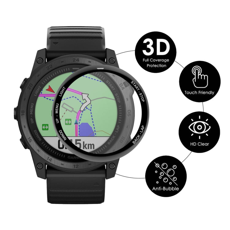 10 PCS Compatible with Garmin Tactix 7 / 7 Pro ENKAY 3D Full Coverage Soft PC Edge + PMMA HD Screen Watch Film - free shipping - PMC TechLife - Order now!