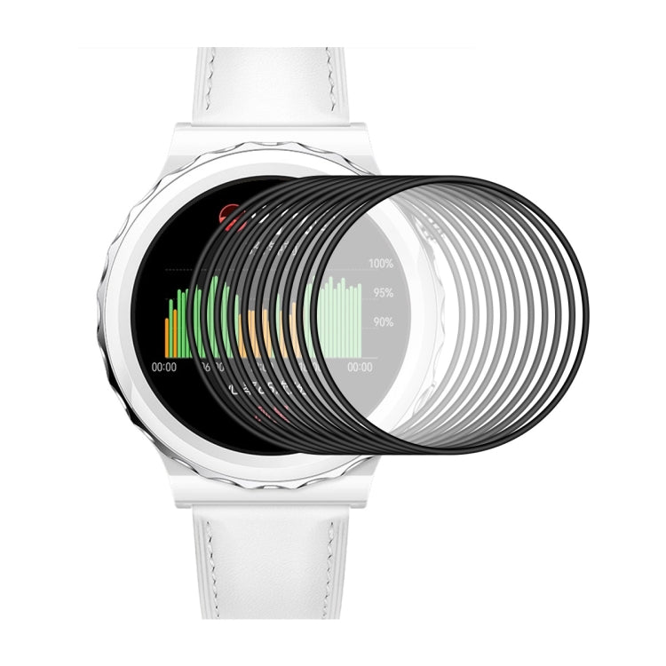 10 PCS For Huawei Watch GT 3 Pro 43mm ENKAY 3D Full Coverage Soft PC Edge + PMMA HD Screen Watch Film - Screen Protector by ENKAY | Online Shopping South Africa | PMC TechLife | Buy Now Pay Later Mobicred