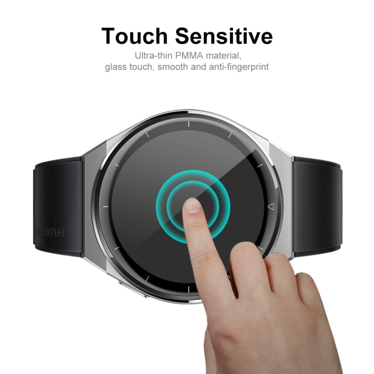 2 PCS For Huawei Watch GT 3 Pro 46mm ENKAY 3D Full Coverage Soft PC Edge + PMMA HD Screen Watch Film - Screen Protector by ENKAY | Online Shopping South Africa | PMC TechLife | Buy Now Pay Later Mobicred
