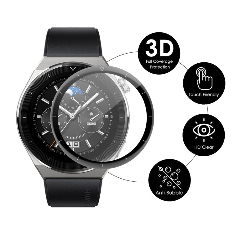 5 PCS For Huawei Watch GT 3 Pro 46mm ENKAY 3D Full Coverage Soft PC Edge + PMMA HD Screen Watch Film - free shipping - PMC TechLife - Order now!