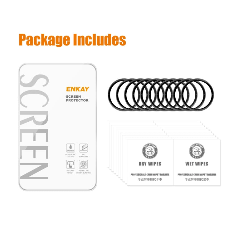 10 PCS For Huawei Watch GT 3 Pro 46mm ENKAY 3D Full Coverage Soft PC Edge + PMMA HD Screen Watch Film - free shipping - PMC TechLife - Order now!