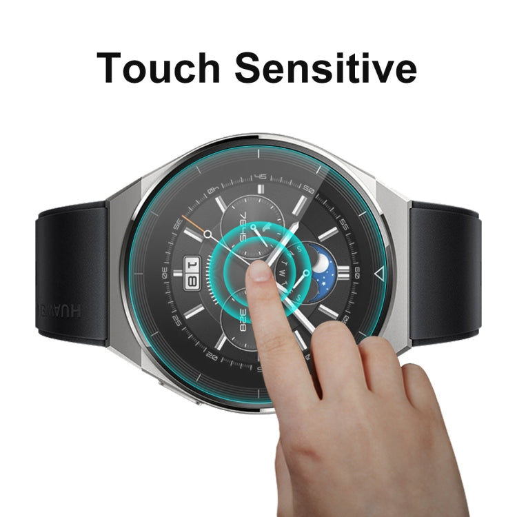 5 PCS For Huawei Watch GT 3 Pro 46mm ENKAY 0.2mm 9H Tempered Glass Screen Protector Watch Film - Screen Protector by ENKAY | Online Shopping South Africa | PMC TechLife | Buy Now Pay Later Mobicred