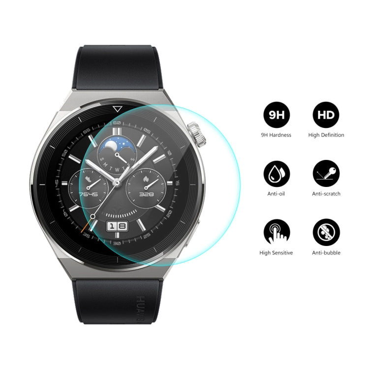 10 PCS For Huawei Watch GT 3 Pro 46mm ENKAY 0.2mm 9H Tempered Glass Screen Protector Watch Film - free shipping - PMC TechLife - Order now!