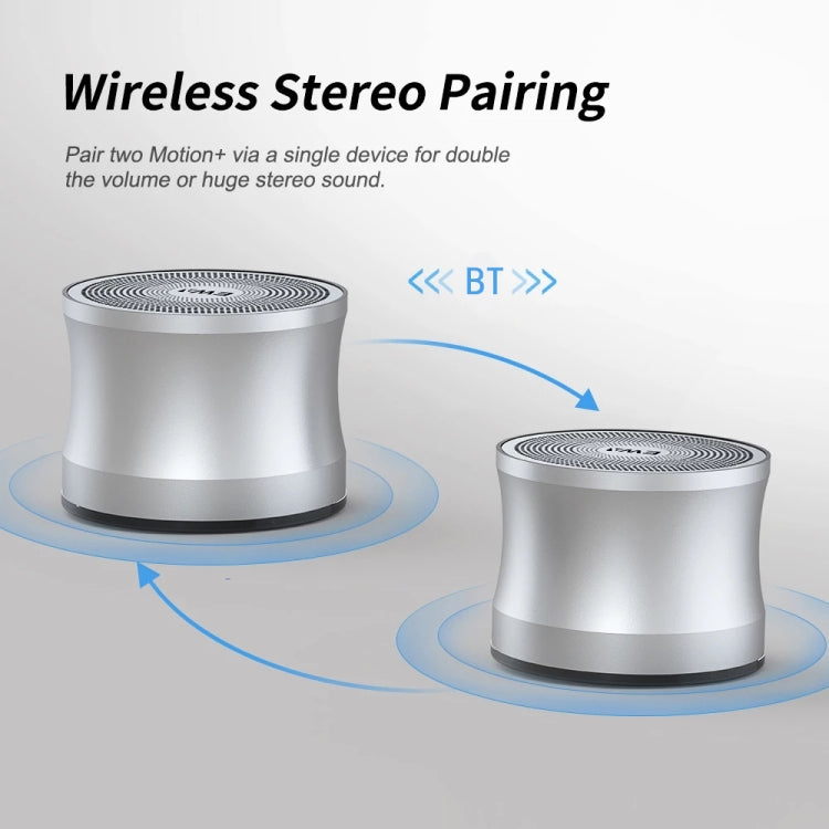 EWA A109+ TWS Stereo Portable Metal Bluetooth Speaker(Black) - Mini Speaker by EWA | Online Shopping South Africa | PMC TechLife | Buy Now Pay Later Mobicred