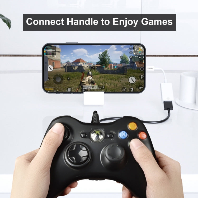 ENKAY ENK-AT108 8 Pin to USB 3.0 OTG Adapter Data Cable for iPhone / iPad - Converter & Adapter by ENKAY | Online Shopping South Africa | PMC TechLife