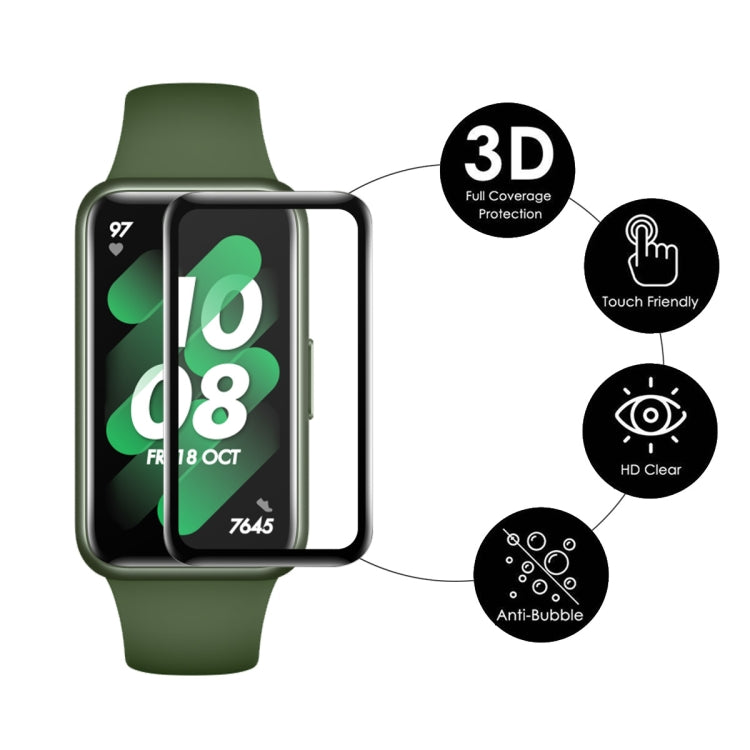 5 PCS For Huawei Band 7/6 / Honor Band 6 ENKAY 3D Full Coverage Soft PC Edge + PMMA HD Screen Watch Film - Screen Protector by ENKAY | Online Shopping South Africa | PMC TechLife | Buy Now Pay Later Mobicred