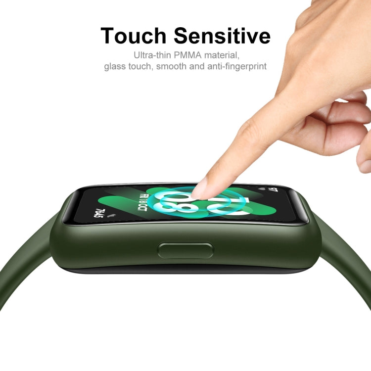 5 PCS For Huawei Band 7/6 / Honor Band 6 ENKAY 3D Full Coverage Soft PC Edge + PMMA HD Screen Watch Film - Screen Protector by ENKAY | Online Shopping South Africa | PMC TechLife | Buy Now Pay Later Mobicred