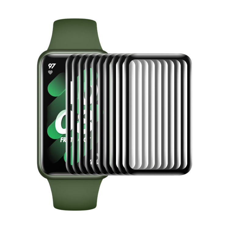 10 PCS For Huawei Band 7/6 / Honor Band 6 ENKAY 3D Full Coverage Soft PC Edge + PMMA HD Screen Watch Film - free shipping - PMC TechLife - Order now!