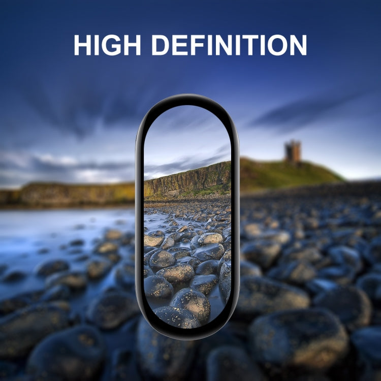 5 PCS For Xiaomi Mi Band 7 ENKAY 3D Full Coverage Soft PC Edge + PMMA HD Screen Protector Film - Screen Protector by ENKAY | Online Shopping South Africa | PMC TechLife | Buy Now Pay Later Mobicred